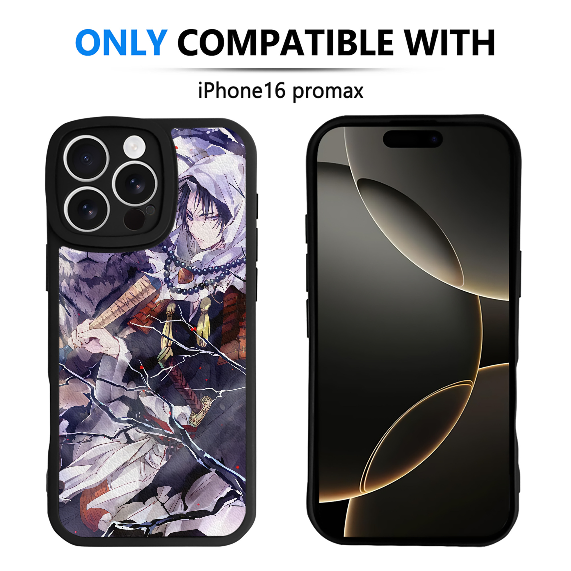 （画像用） 刀剣乱舞 Touken Ranbu 【iPhone 16シリーズ対応】シリコンスマホケース（レザー調） 材質：シリコン